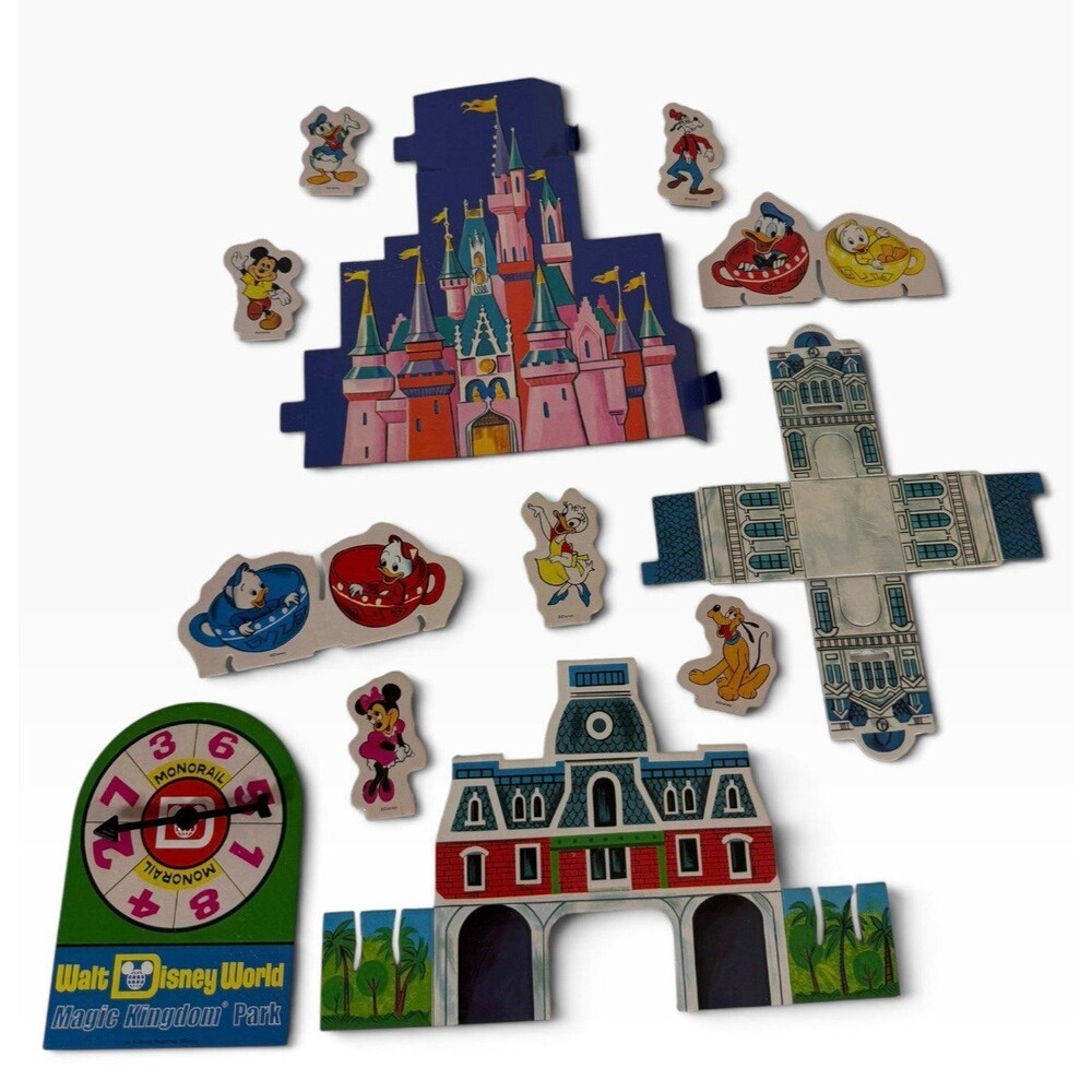 Disney Walt Disneyworld Board Game 2021 Lot of Assorted Replacement Pieces